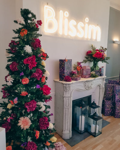 Blissim - Accompagnement de la marque sur les décors floraux des événements de lancement des collections de nöel depuis 3 ans. 
 - Kaki Paris