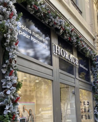 Horace - Création des devantures de noël pour les 10 boutiques.  - Kaki Paris