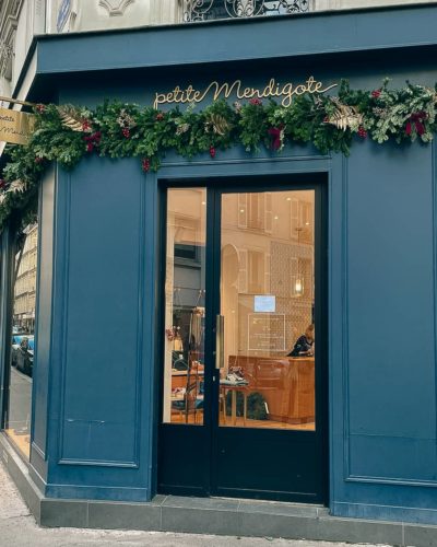 Petite Mendigote - Végétalisation en sapin frais à l'occasion des fêtes de fin d'année pour les 10 boutiques dans toute la France. - Kaki Paris