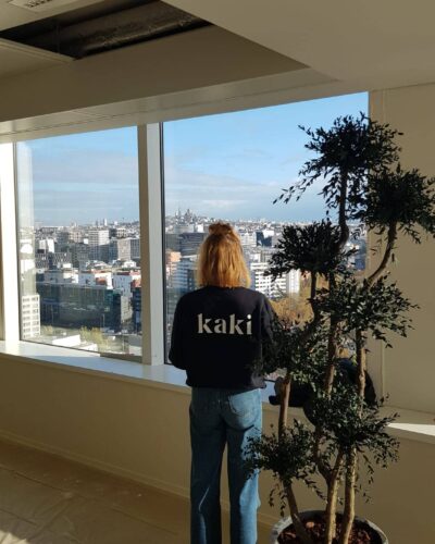 SAP - Végétalisation des bureaux avec des arbres et végétaux stabilisés. - Kaki Paris